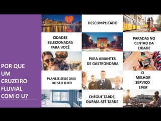 POR QUE
UM
CRUZEIRO
FLUVIAL
COM O U?
 