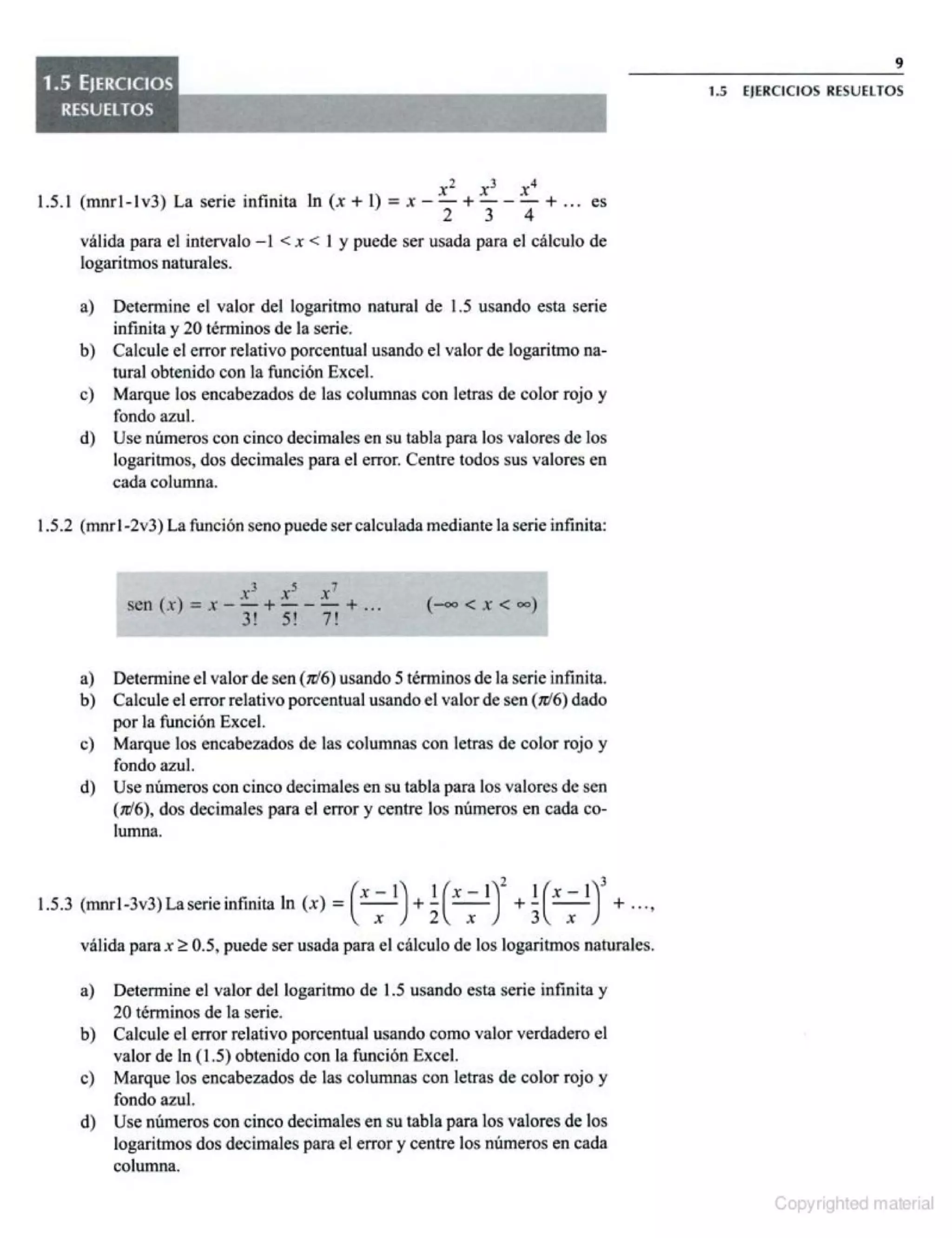 Métodos Numéricos con Aplicaciones en Excel