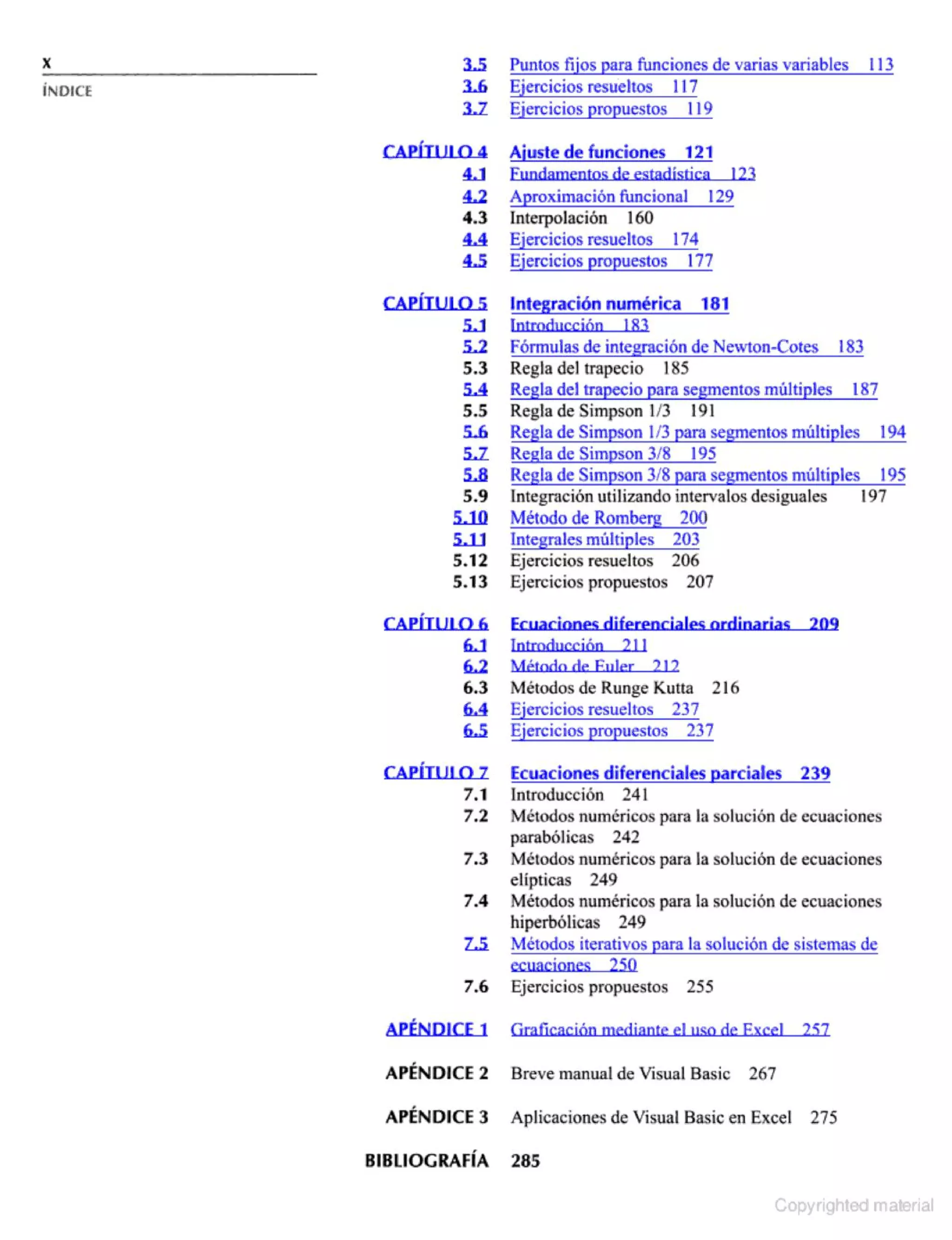 Métodos Numéricos con Aplicaciones en Excel