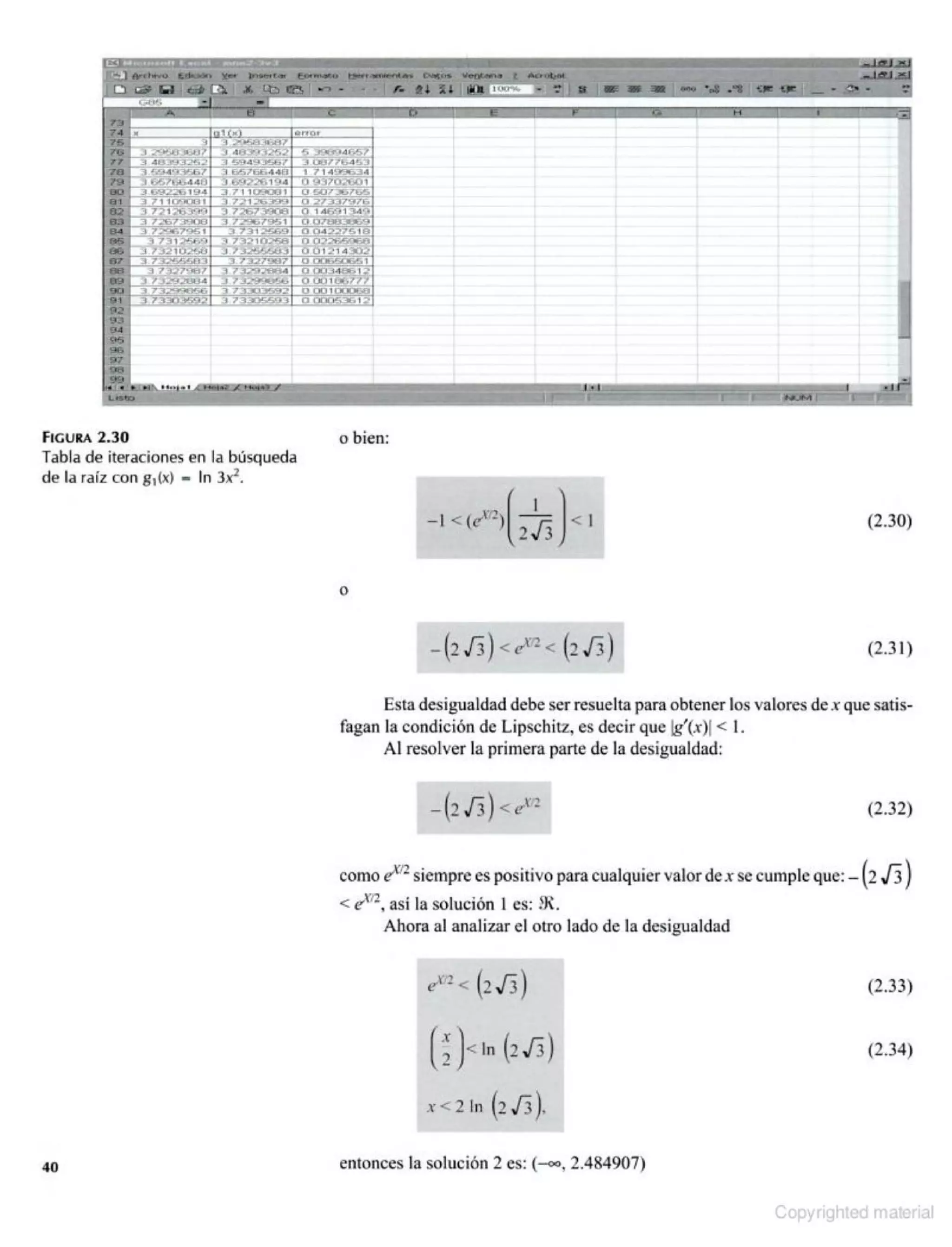 Métodos Numéricos con Aplicaciones en Excel