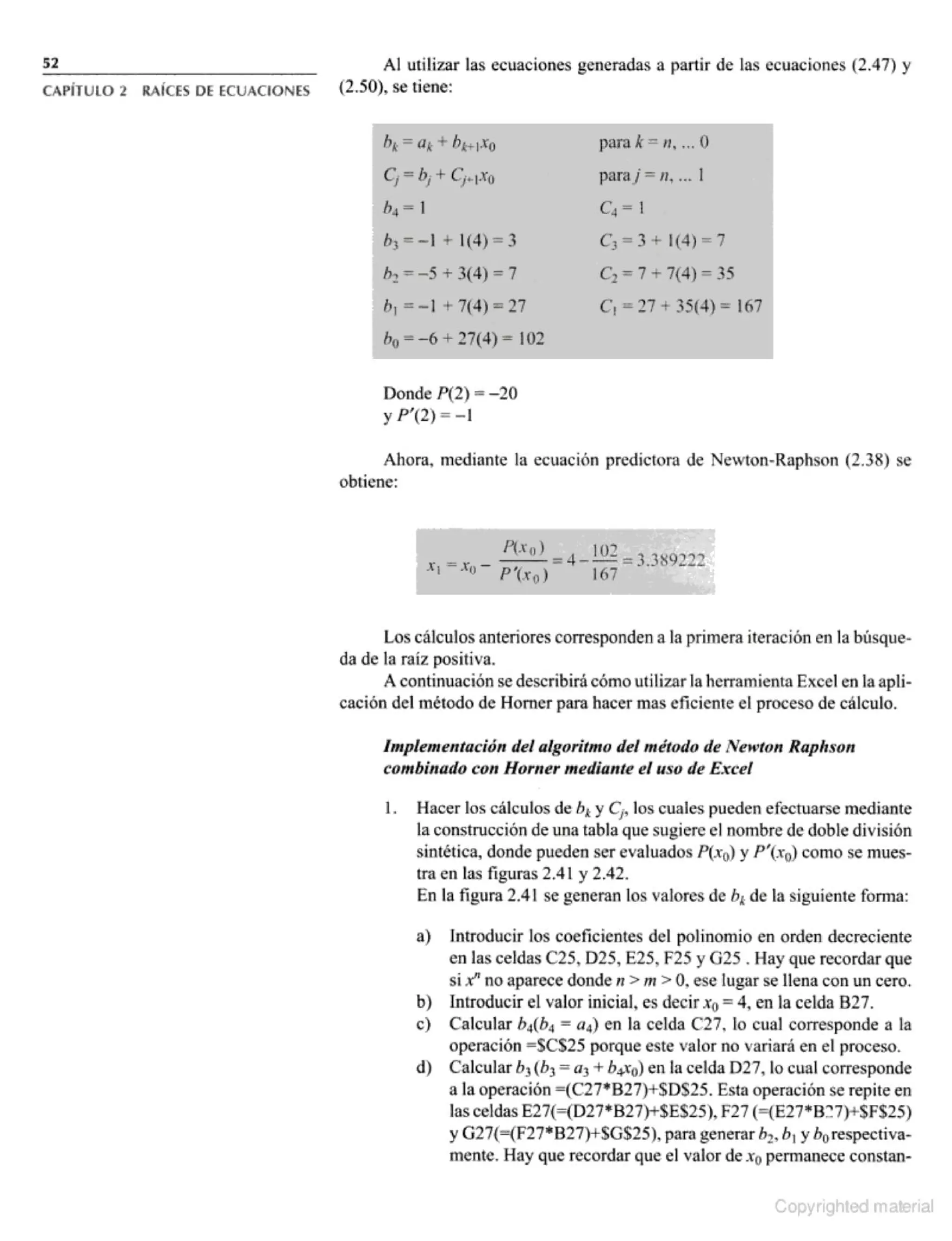 Métodos Numéricos con Aplicaciones en Excel