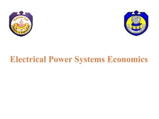 Electrical Power Systems Economics
 