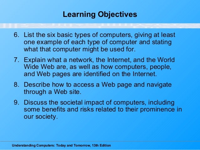 UNDERSTANDING COMPUTERS TODAY AND TOMORROW 14TH EDITION EBOOK