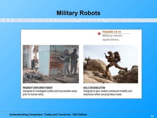 Understanding Computers: Today and Tomorrow, 13th Edition
30
Military Robots
 