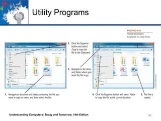 Utility Programs

Understanding Computers: Today and Tomorrow, 14th Edition

51

 