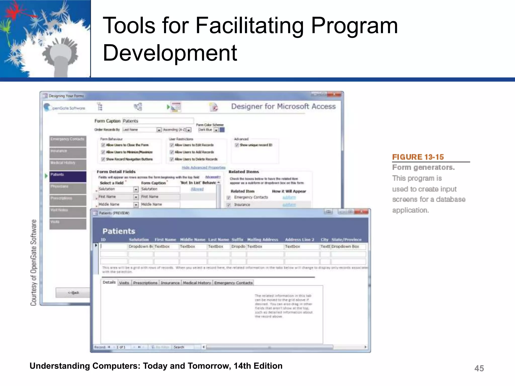 Tools for Facilitating Program
Development

Understanding Computers: Today and Tomorrow, 14th Edition

45

 