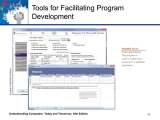 Tools for Facilitating Program
Development

Understanding Computers: Today and Tomorrow, 14th Edition

45

 