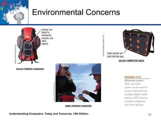 Environmental Concerns

Understanding Computers: Today and Tomorrow, 14th Edition

65

 