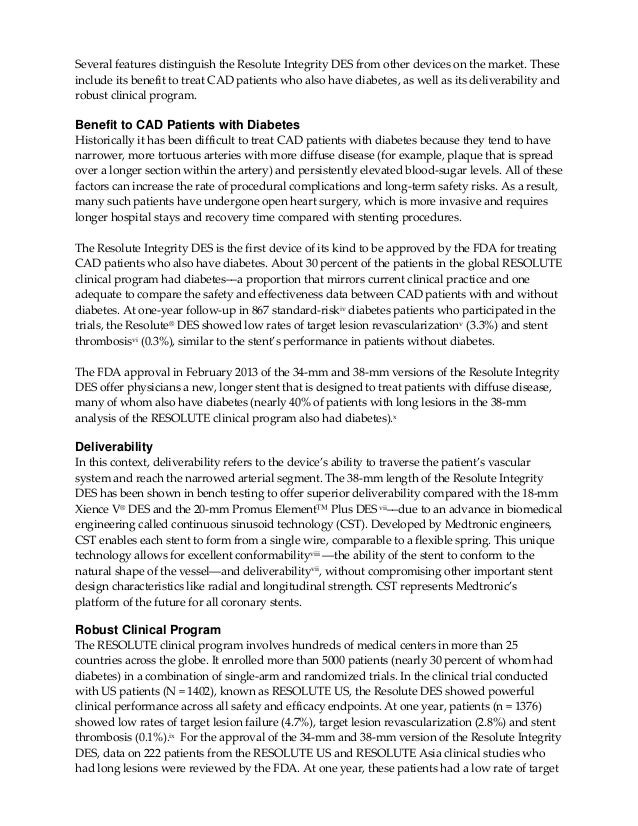 Resolute Integrity Fact Sheet