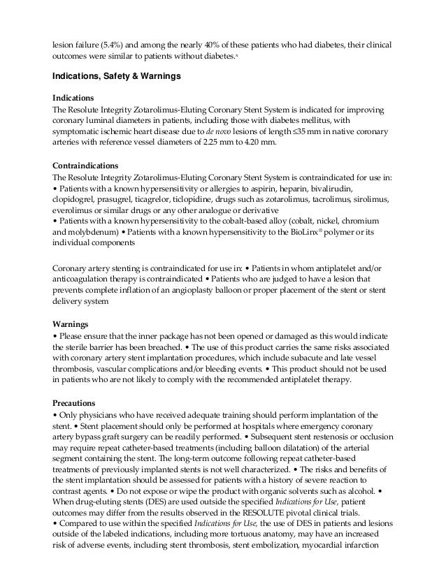 Resolute Integrity Fact Sheet