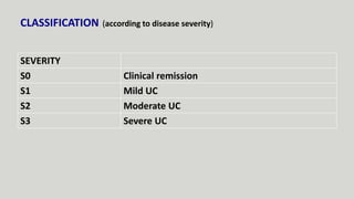 ULCERATIVE COLITIS MANAGEMENT | PPTX