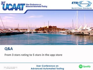 Q&A
From 3 stars rating to 5 stars in the app store
© All rights reserved
 