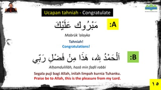 Ucapan Harian (تعابير اليومية) - Daily Greetings (Bahasa Arab) | PDF