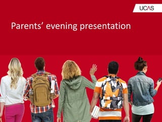 Parents’ evening presentation
 