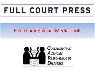 Five Leading Social Media Tools 