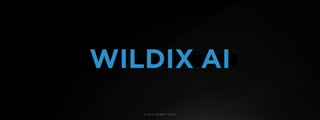 © U C C S U M M I T 2 0 1 9
WILDIX AI
 