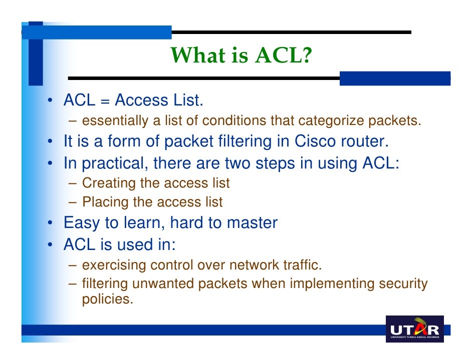 Uccn1003 may09__lect09__access_control_list_acl_