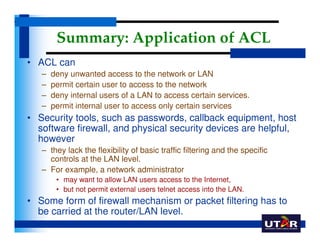 Uccn1003 -may09_-_lect09_-_access_control_list_acl_ | PDF