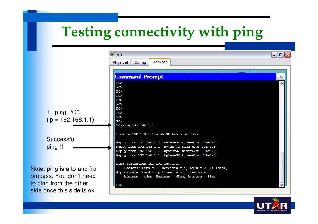 why are the pings from pc0 to server0 not successful?