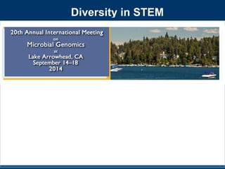 Diversity in STEM 
 
