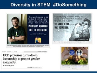 Diversity in STEM #DoSomething 
