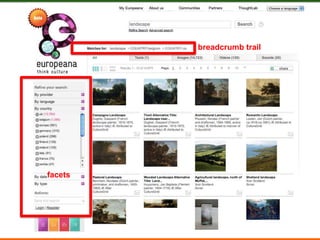 Faceted SearchTypical interactionPerform a keyword search 