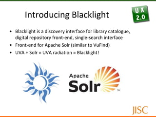 Facet Analysis & DesignFacet design and analysis is a key requirement of faceted search provisionDetermine what facets are appropriate Facet terms can be mapped from metadata, e.g. library book catalogue