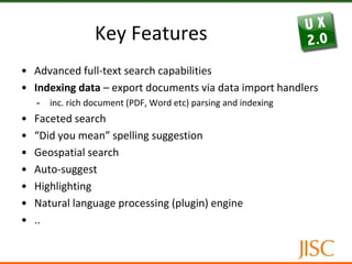 Introducing BlacklightBlacklight is a discovery interface for library catalogue, digital repository front-end, single-search interface Front-end for Apache Solr (similar to VuFind)UVA + Solr = UVA radiation = Blacklight!