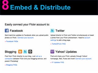 8   Embed & Distribute 