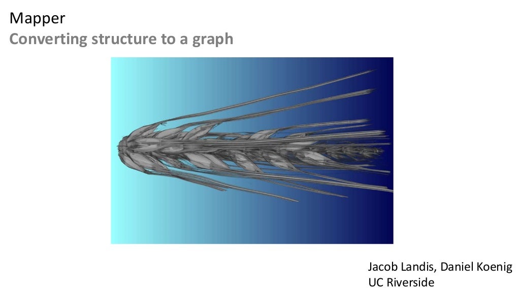 UC Davis Plant Science Symposium Topological Data Analysis
