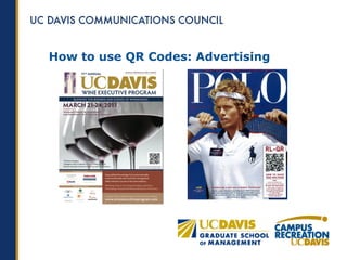 How to use QR Codes: Advertising
 