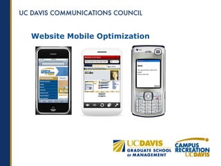 Website Mobile Optimization
 