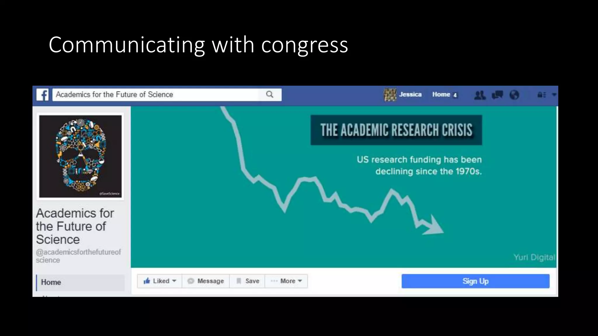 Communicating with congress
 