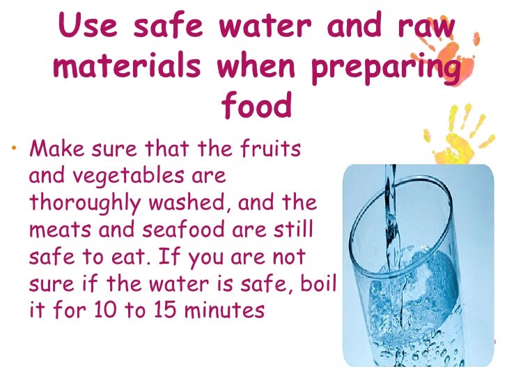 food hygiene practice