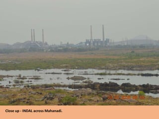 Close up - INDAL across Mahanadi.
 