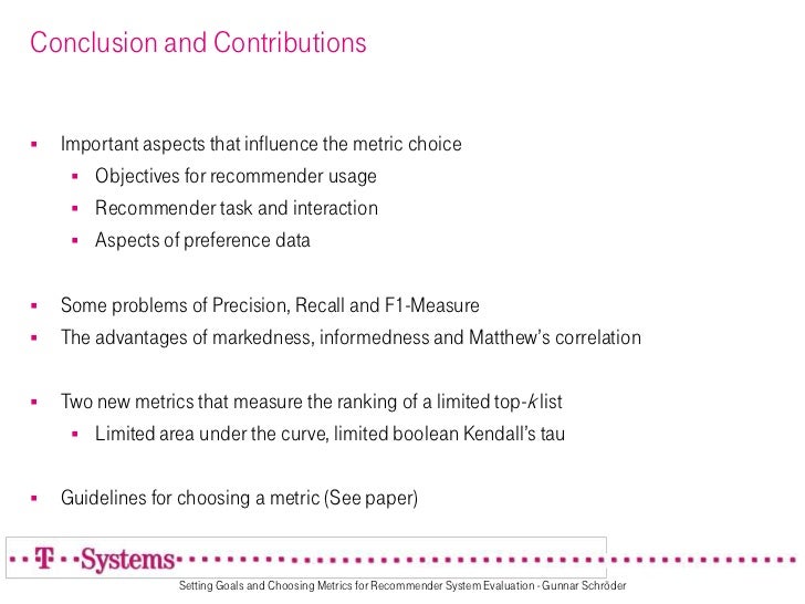 Trading system evaluation metrics