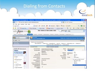 Dialing from Contacts 