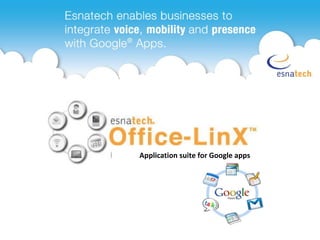 Application suite for Google apps 