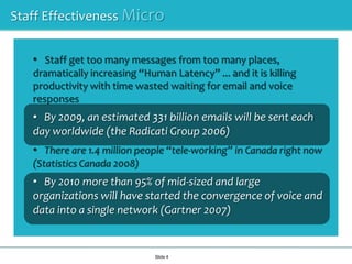 New partnership modelsProcter & Gamble expects half their innovationsto come from outside the company (Wikinomics 2005)Broader networks and dependencies