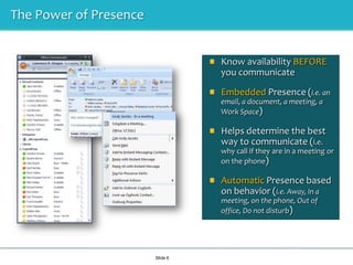 Staff Effectiveness MicroSlide 4Staff get too many messages from too many places, dramatically increasing “Human Latency” ... and it is killing productivity with time wasted waiting for email and voice responses