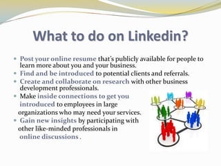 Find ways to focus on the benefits of your expertise rather then listing your services. Facebook Fan Page Posting TipsShow your personality