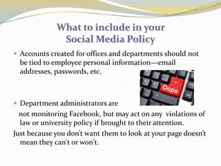 Leveraging Your NetworkCreate a profile that represents you and your businessList your current and past positions as well as your educational background.Include educational certifications. Add a profile picture! People want to connect with other people, not a company.Create a descriptive summary about your background and the services your business provides.Help the right people and opportunities find you!