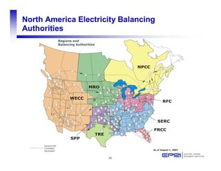 North America Electricity Balancing
Authorities




                      48
 