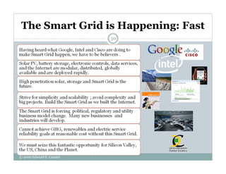 The Smart Grid is Happening: Fast
                           50




© 2009 Edward G. Cazalet
 