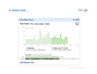 A closer look….




                  Google Confidential and Proprietary
 