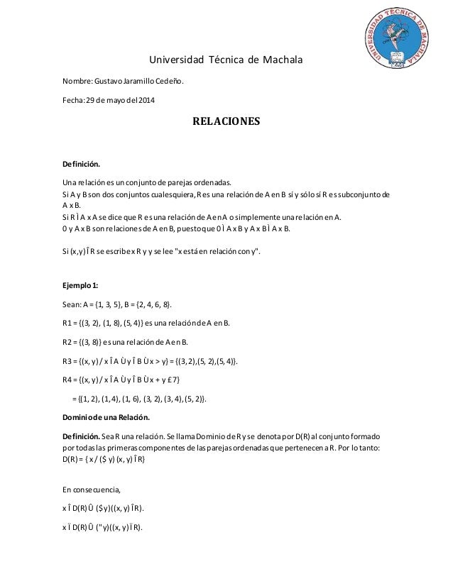 Relaciones E Intervalos N5