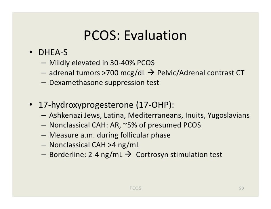Polycystic Ovary Syndrome (PCOS) Polycystic Ovary Syndrome (PCOS)
