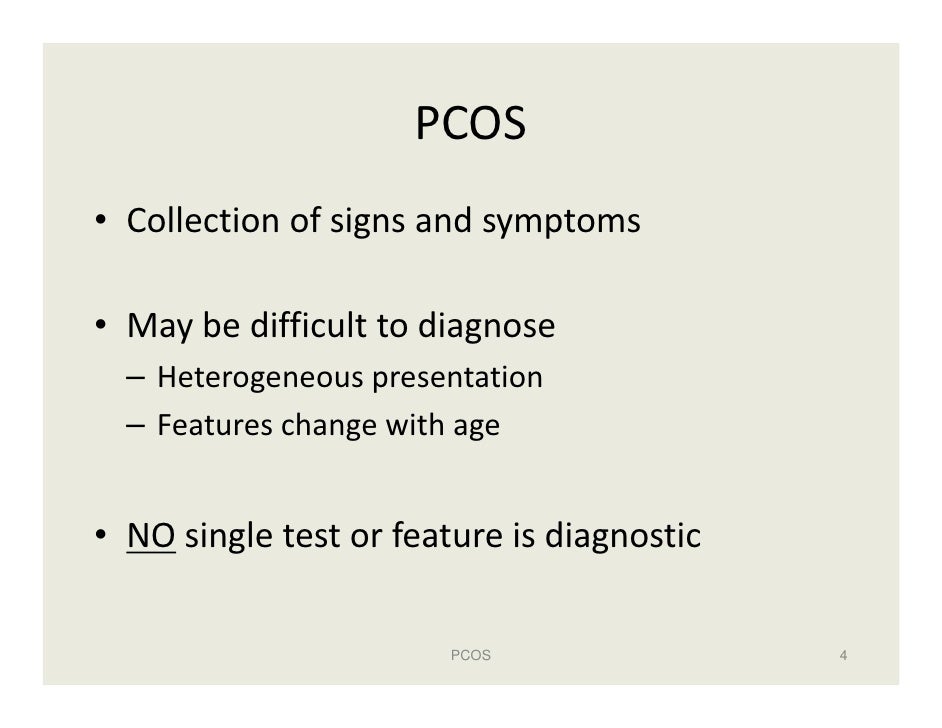 Polycystic Ovary Syndrome (PCOS) Polycystic Ovary Syndrome (PCOS)