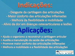 Aplicações:
 