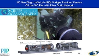 UC San Diego Jaffe Lab (SIO) Scripps Plankton Camera
Off the SIO Pier with Fiber Optic Network
 